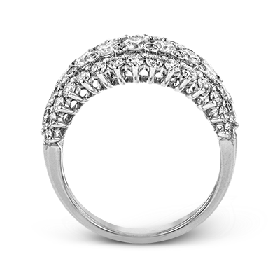 Anniversary Ring in 18k Gold with Diamonds