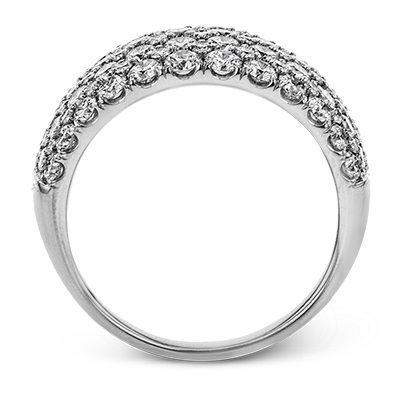 Anniversary Ring in 18k Gold with Diamonds