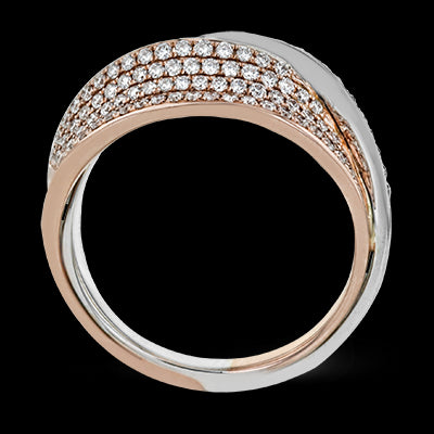 Right Hand Ring in 18k Gold with Diamonds