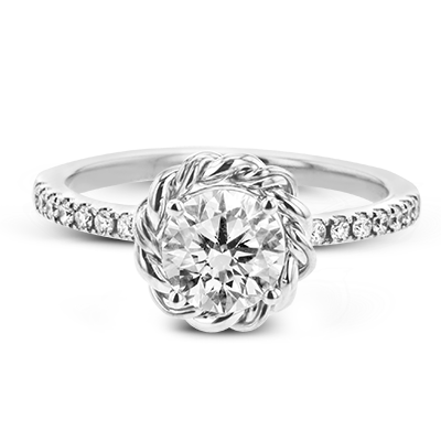 Wedding Set in 18k Gold with Diamonds