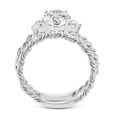 Wedding Set in 18k Gold with Diamonds