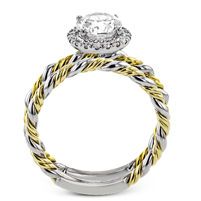Wedding Set in 18k Gold with Diamonds
