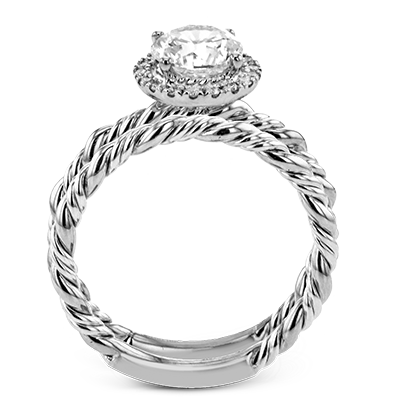 Wedding Set in 18k Gold with Diamonds
