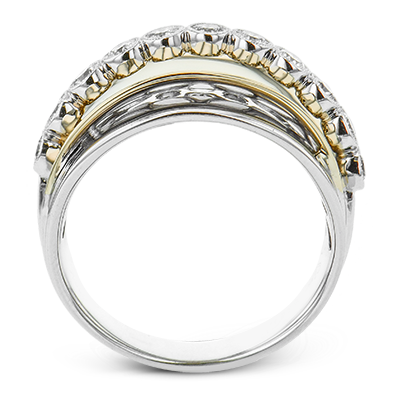 Right Hand Ring in 18k Gold with Diamonds