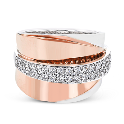 Right Hand Ring in 18k Gold with Diamonds