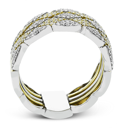 Right Hand Ring in 18k Gold with Diamonds