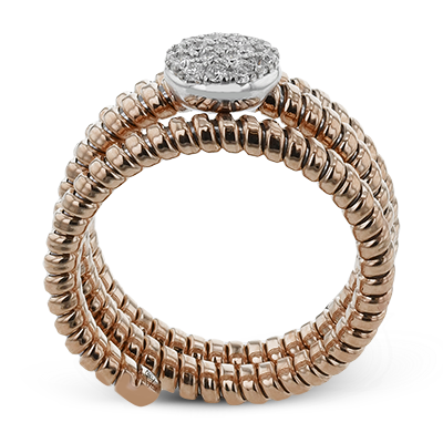 Right Hand Ring in 18k Gold with Diamonds