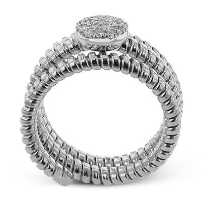 Right Hand Ring in 18k Gold with Diamonds
