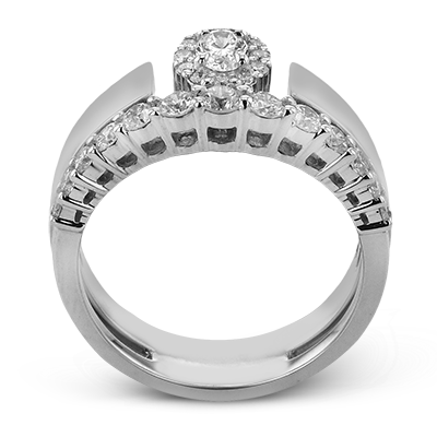 Right Hand Ring in 18k Gold with Diamonds
