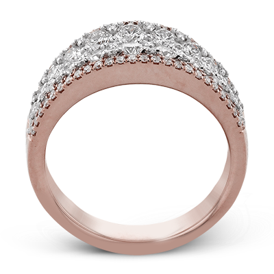 Right Hand Ring in 18k Gold with Diamonds