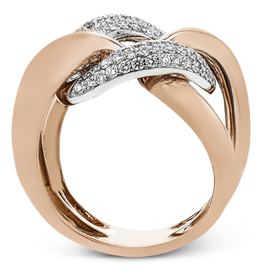 Right Hand Ring in 18k Gold with Diamonds