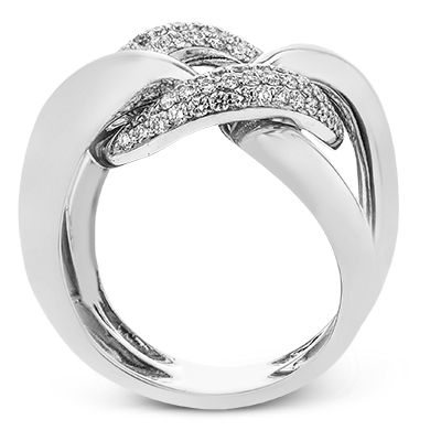 Right Hand Ring in 18k Gold with Diamonds
