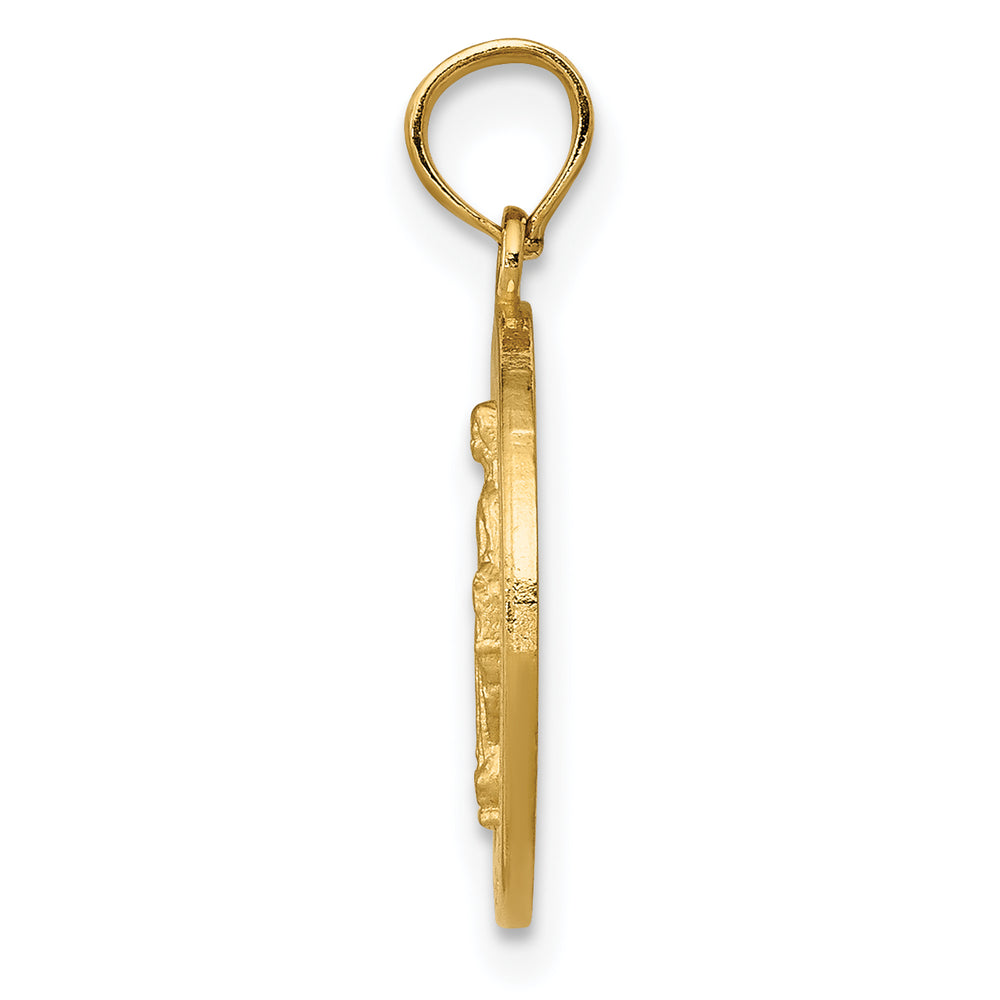 14k Miraculous Medal Pendant