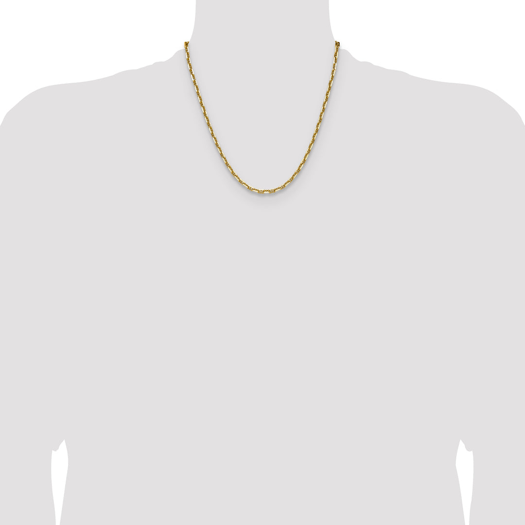 14k 4.1mm D/C Mariner Anchor Chain