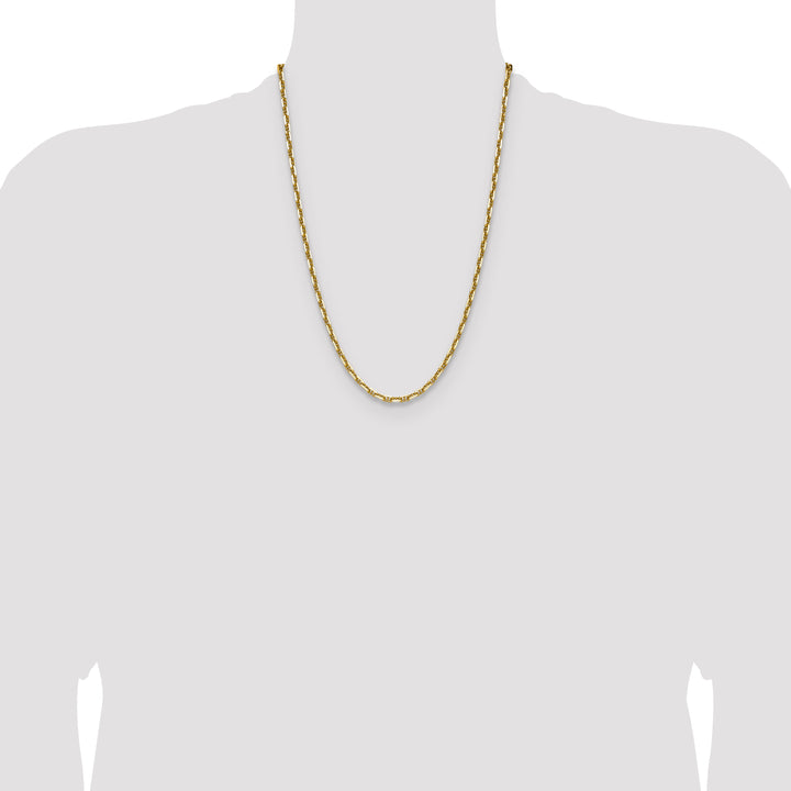 14k 4.1mm D/C Mariner Anchor Chain