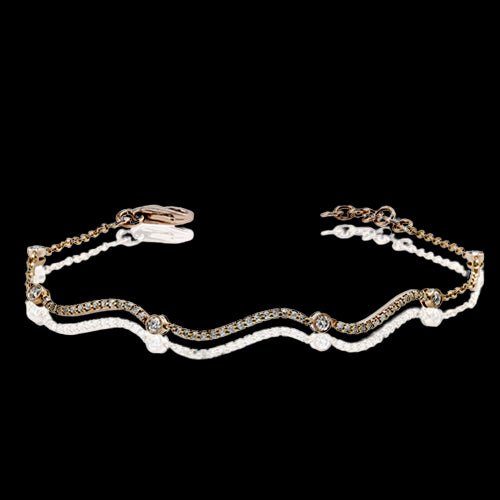 Bracelet in 18k Gold with Diamonds