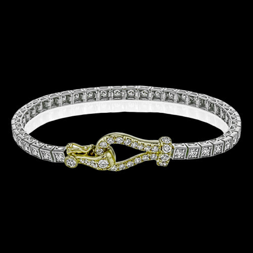 Bracelet in 18k Gold with Diamonds
