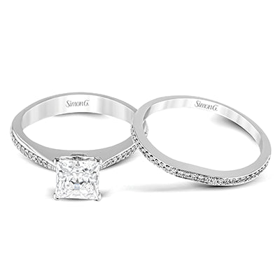 Wedding Set in 18k Gold with Diamonds