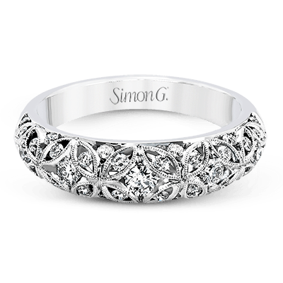 Anniversary Ring in 18k Gold with Diamonds