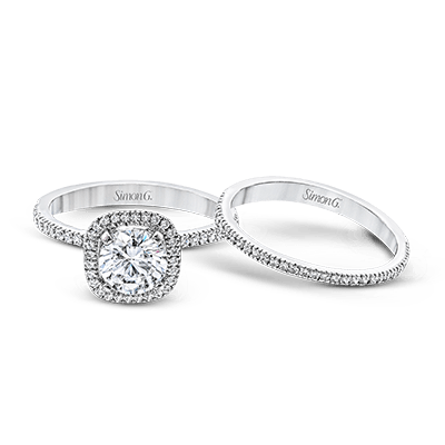 Wedding Set in 18k Gold with Diamonds