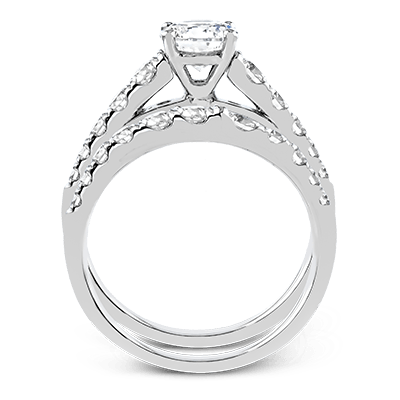 Wedding Set in 18k Gold with Diamonds