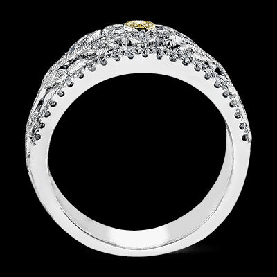 Right Hand Ring in 18k Gold with Diamonds