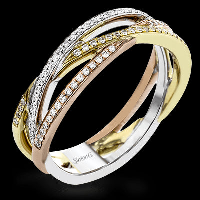 Right Hand Ring in 18k Gold with Diamonds