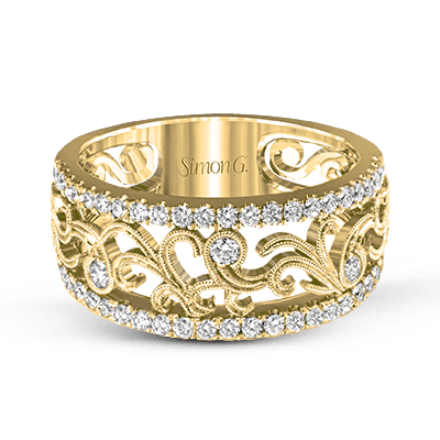Right Hand Ring in 18k Gold with Diamonds