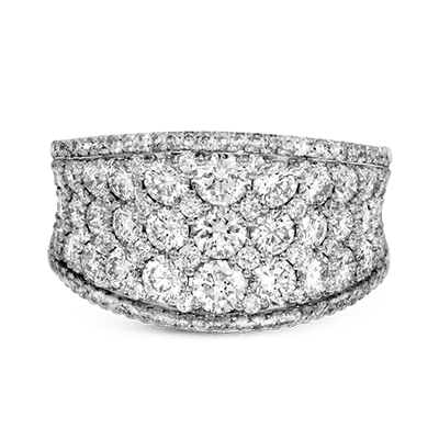 Right Hand Ring in 18k Gold with Diamonds