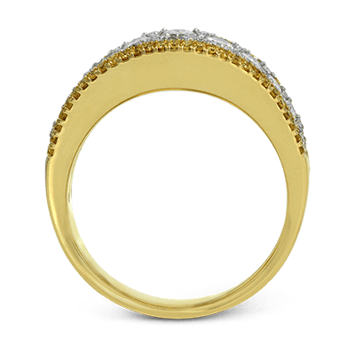 Right Hand Ring in 18k Gold with Diamonds