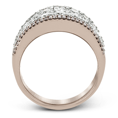 Right Hand Ring in 18k Gold with Diamonds