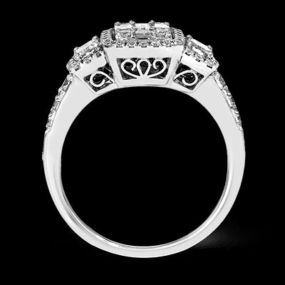 Right Hand Ring in 18k Gold with Diamonds