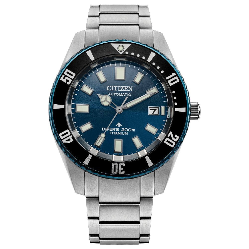 MEN AUTO 200M TI BRAC BLUE