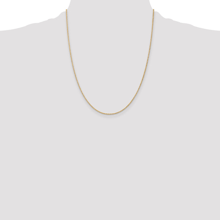 14k 1.05mm Spiga with Lobster Clasp Chain