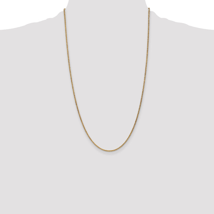 14k 1.7mm Spiga Chain