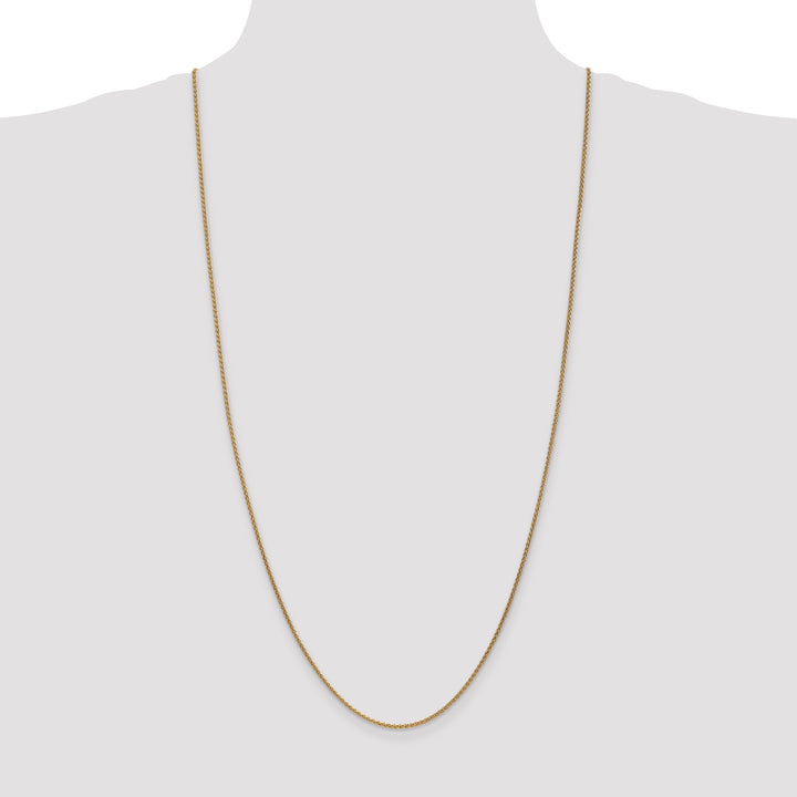 14k 1.7mm Spiga Chain