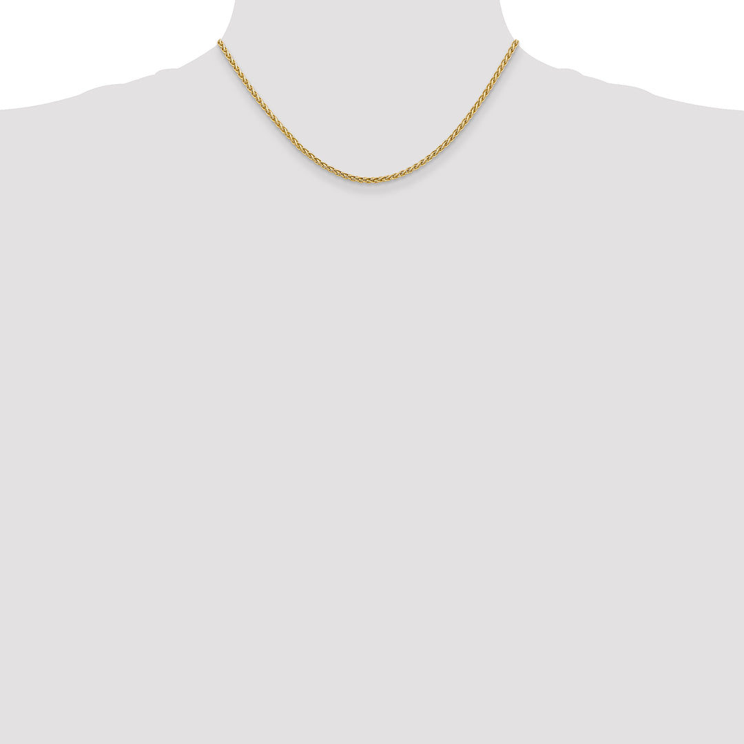14k 2.5mm Spiga Chain