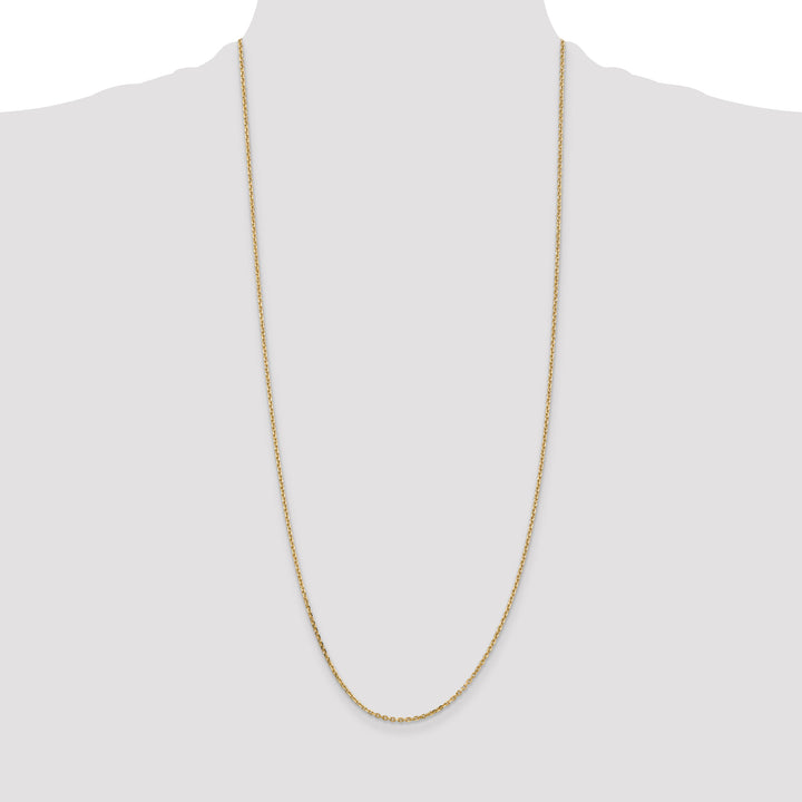 14k 1.65mm D/C Cable Chain
