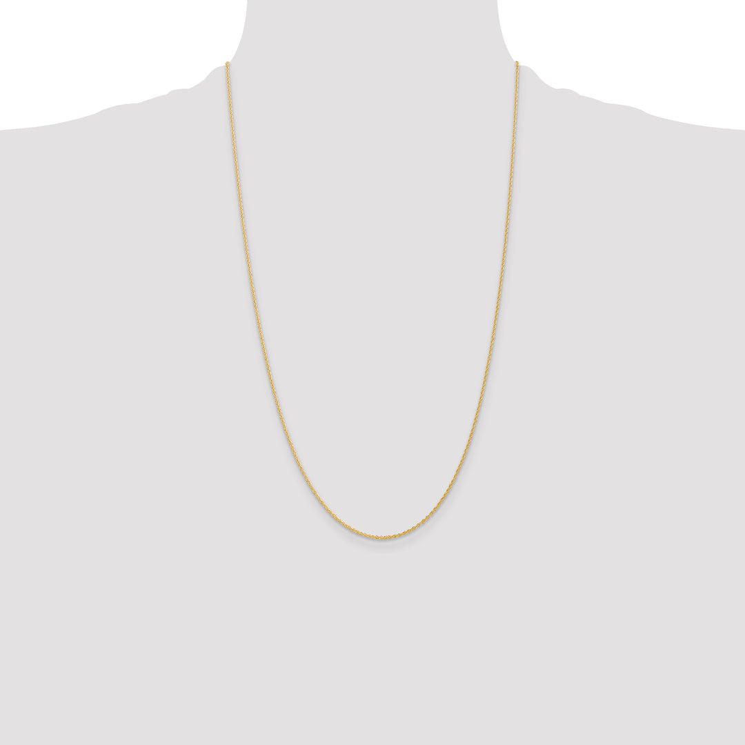 14k 1.1mm Baby Rope Chain
