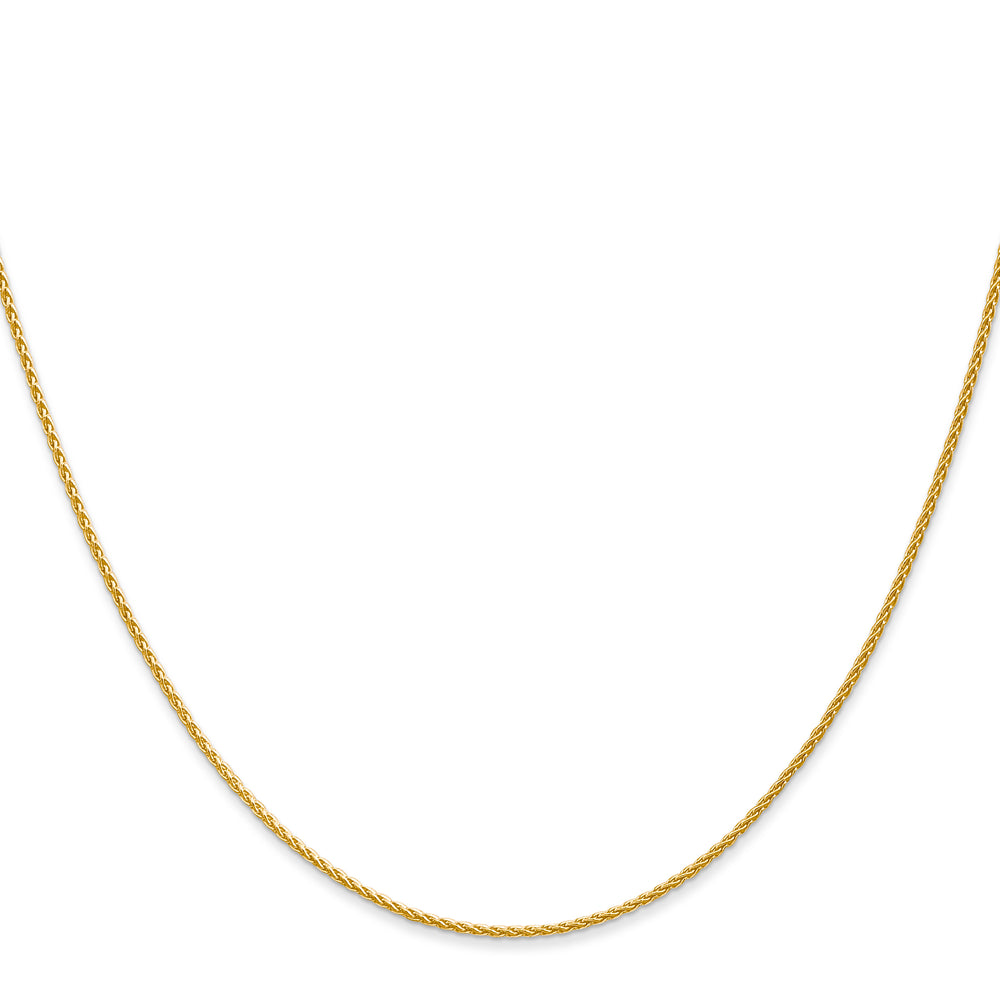 14k 1.2mm Parisian Wheat Chain