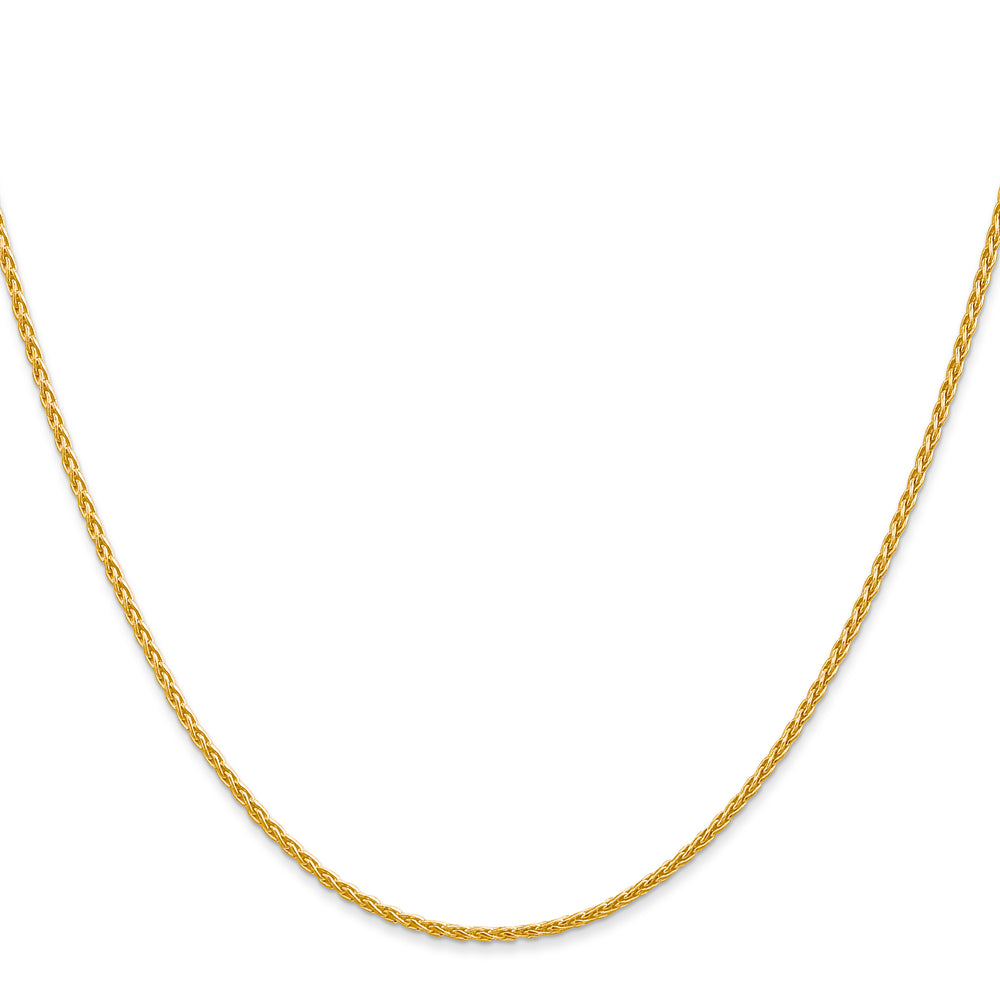 14k 1.5mm Parisian Wheat Chain