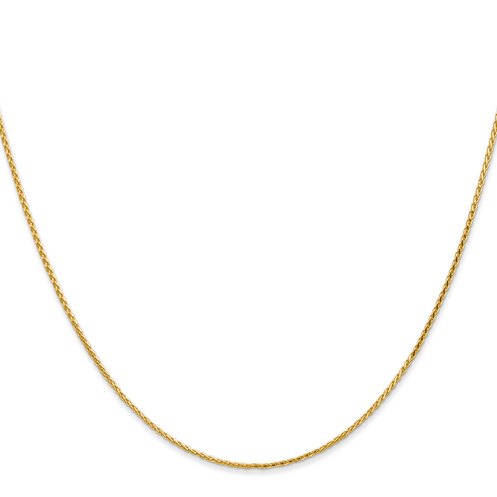 14K 1mm D/C Parisian Wheat Chain
