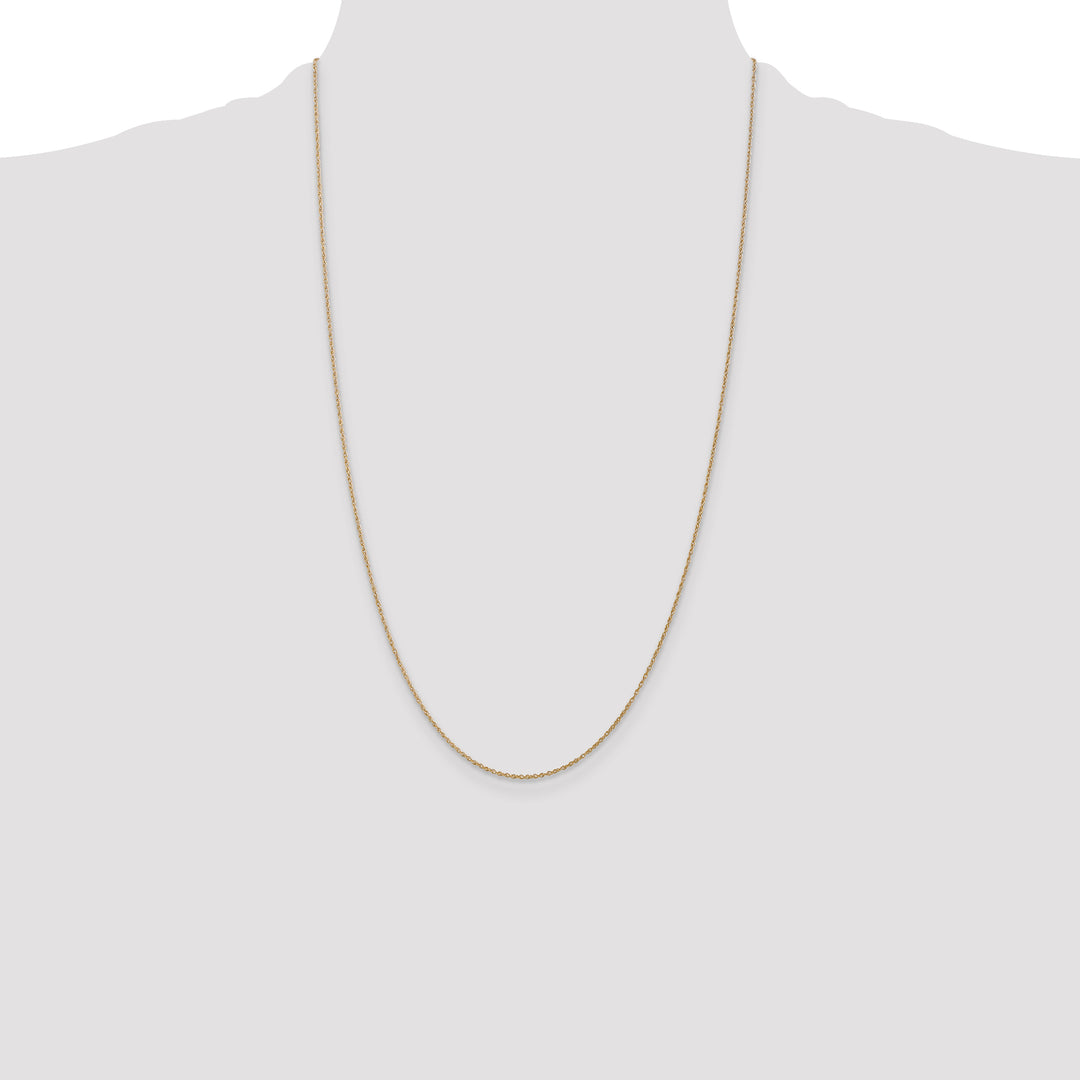 14k .8mm Light-Baby Rope Chain
