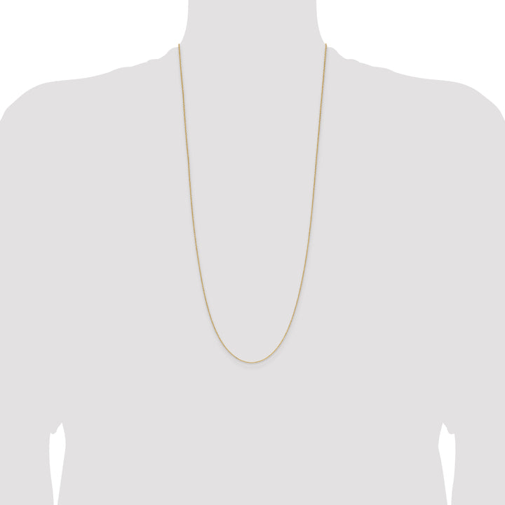 14k 1.0mm D/C Forzantine Cable Chain