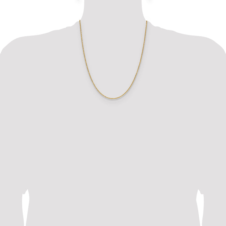 14k 1.4mm D/C Forzantine Cable Chain