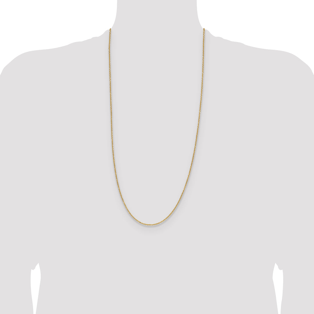 14k 1.4mm D/C Forzantine Cable Chain