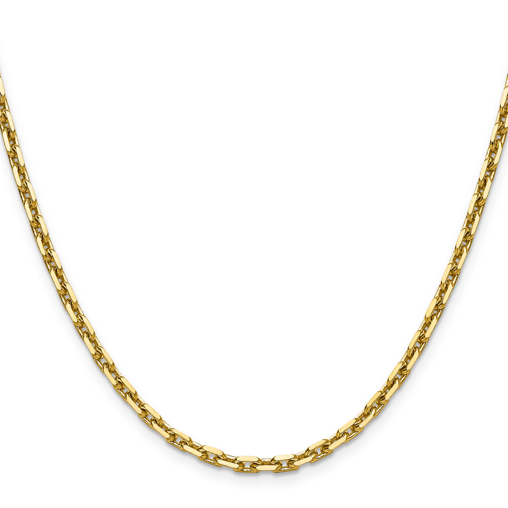 14k 3.90mm D/C French Link Chain