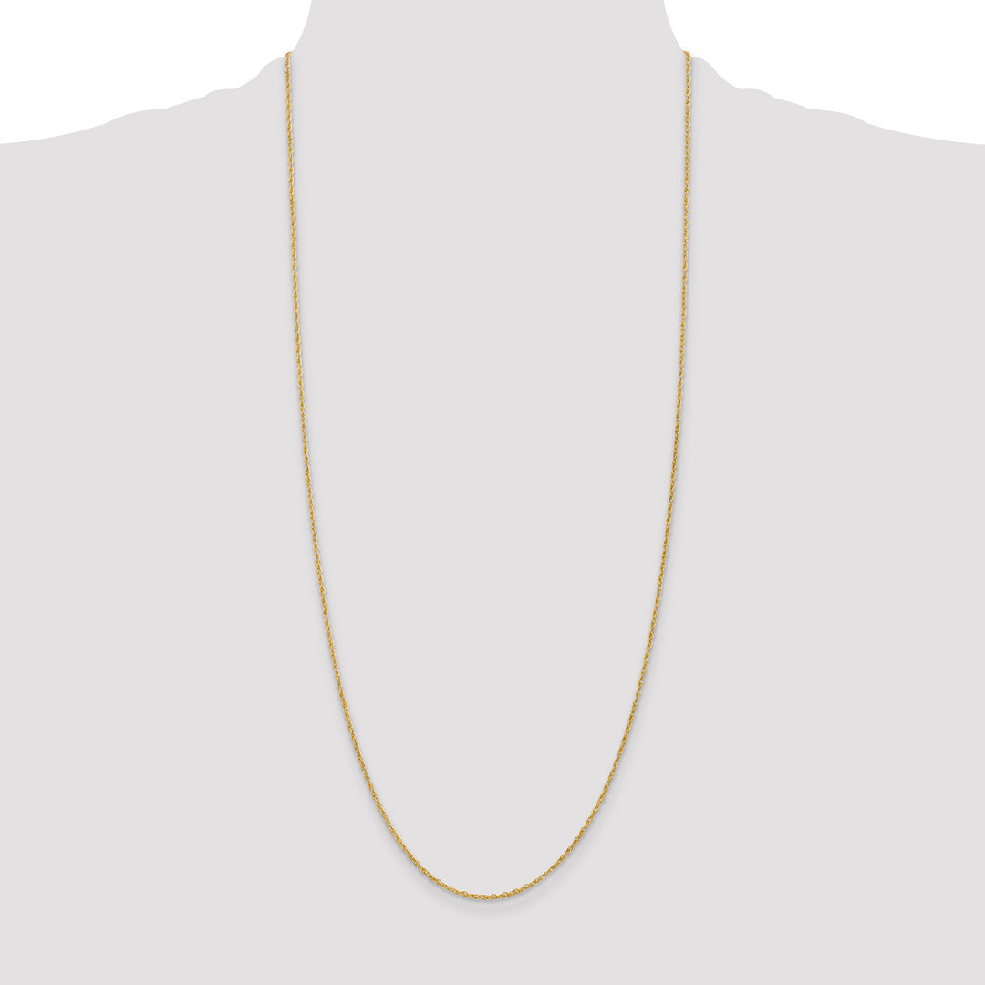 14k 1.3mm Heavy-Baby Rope Chain