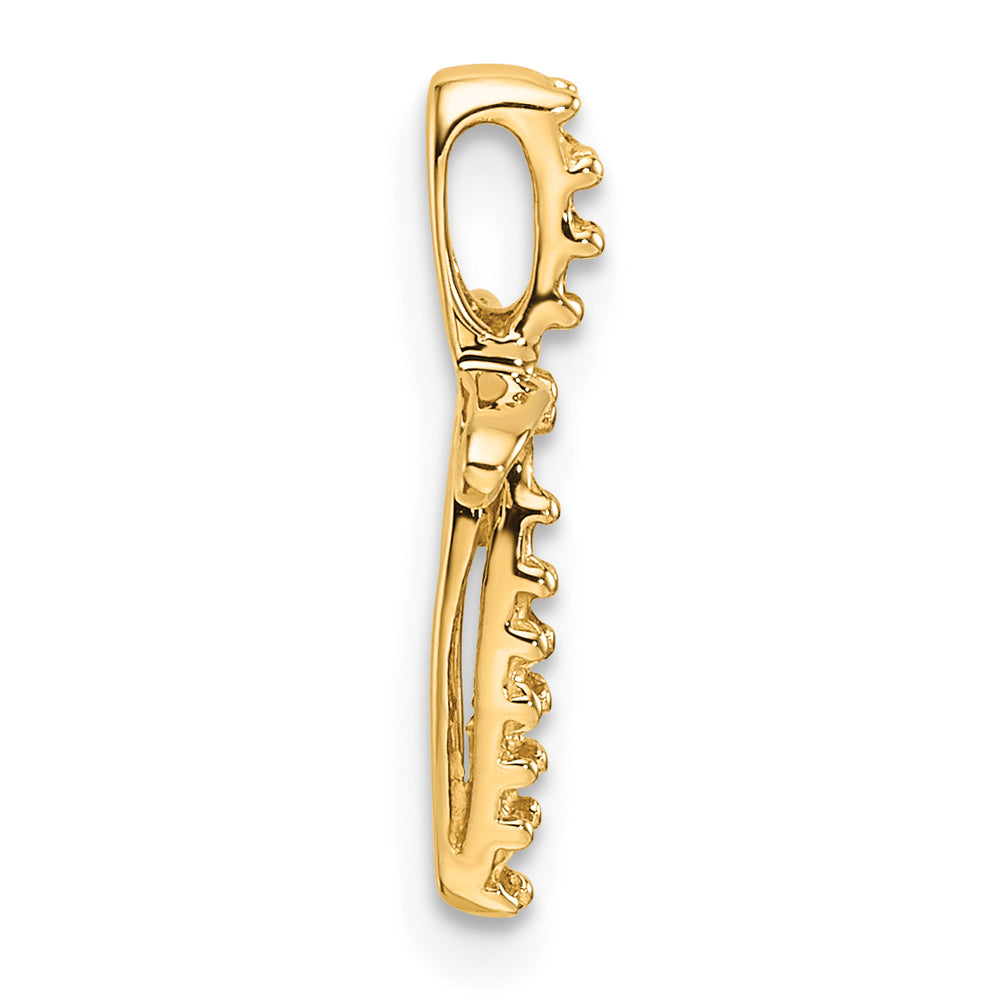 14k Cross Mounting