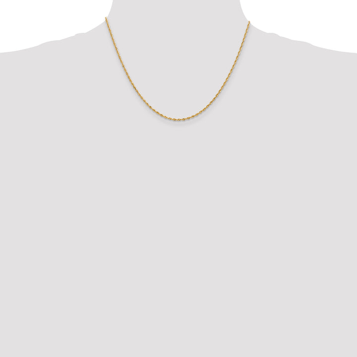 14k 1.85mm D/C Quadruple Rope Chain